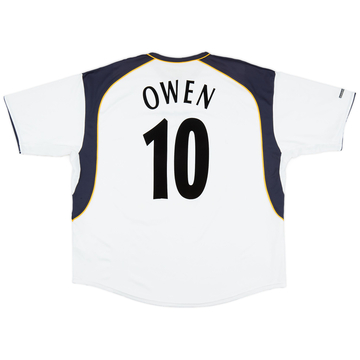 2001-03 Liverpool Away Shirt Owen #10VS