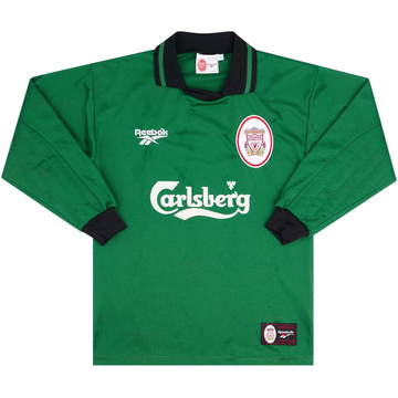 1996-97 Liverpool GK Shirt - 6/10 - (S)