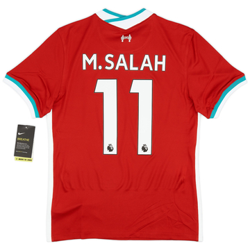 2020-21 Liverpool Home Shirt M.Salah #11ES