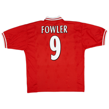 1996-98 Liverpool Home Shirt Fowler #9VS