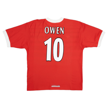 1998-00 Liverpool Home Shirt Owen #10ES