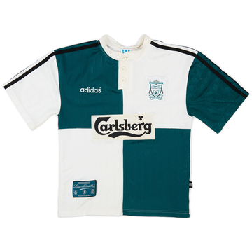 1995-96 Liverpool Away Shirt - 8/10 - (7-8Y)