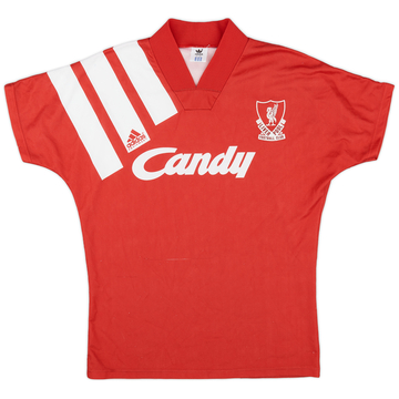 1991-92 Liverpool Home Shirt - 6/10 - (S)