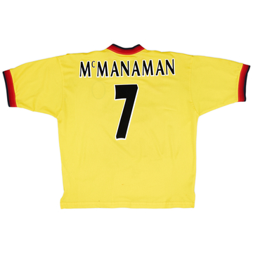 1997-99 Liverpool Away Shirt McManaman #7 - 6/10 - (XL)