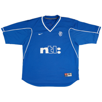1999-01 Rangers Home Shirt - 6/10 - (XL)