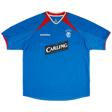 2003-05 Rangers Home Shirt - 8/10 - (XL)