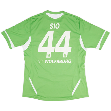 2011-12 Wolfsburg Home Shirt Sio #44 - 5/10 - (XL)