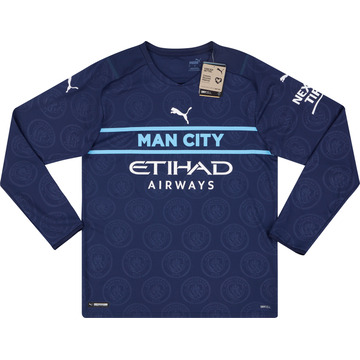 2021-22 Manchester City Third L/S Shirt