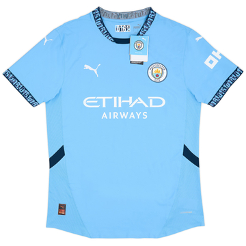 2024-25 Manchester City Authentic Home Shirt - In Box