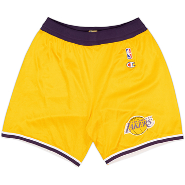 1990-99 LA Lakers Champion Home Shorts - 9/10 - (L)
