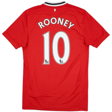 2011-12 Manchester United Home Shirt Rooney #10 - 6/10 - (S)