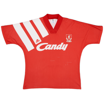 1991-92 Liverpool Home Shirt - 6/10 - (L)