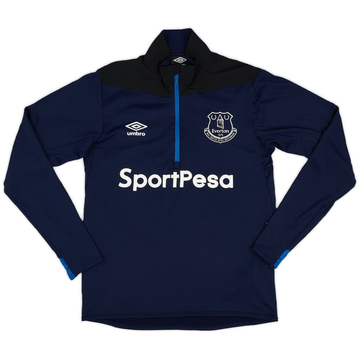 2017-18 Everton Umbro 1/2 Zip Training Top - 7/10 - (S)