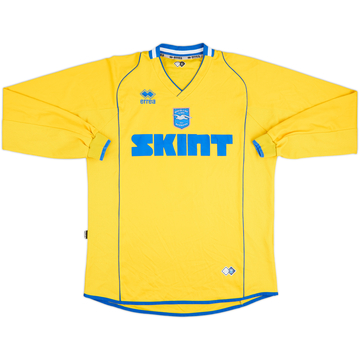 2007-08 Brighton Third L/S Shirt #3 - 8/10 - (XL)