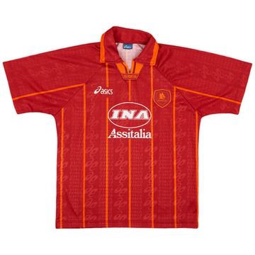 1996-97 Roma Home Shirt - 8/10 - (S)