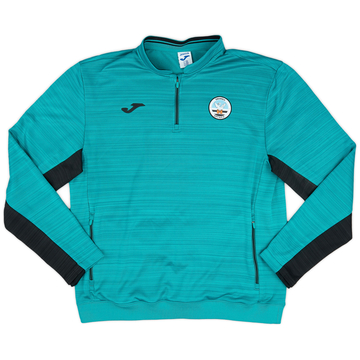 2021-22 Swansea City Joma 1/4 Zip Training Top - 10/10 - (XXL)