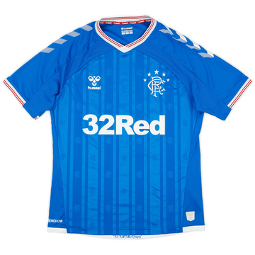 2019-20 Rangers Home Shirt - 9/10 - (L)