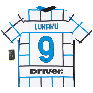 2020-21 Inter Milan Away Shirt Lukaku #9