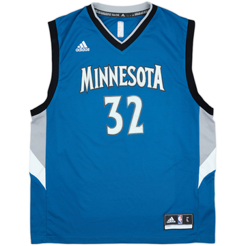 2015-17 Minnesota Timberwolves Towns #32 adidas Away Jersey - 5/10 - (L)