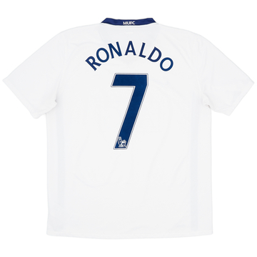 2008-10 Manchester United Away Shirt Ronaldo #7VS
