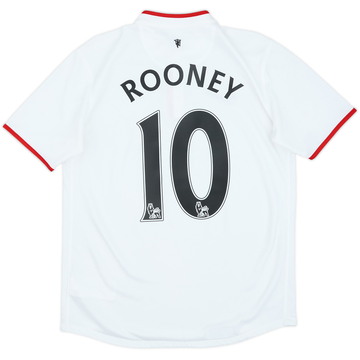 2012-14 Manchester United Away Shirt Rooney #10 - 8/10 - (XL.Boys)