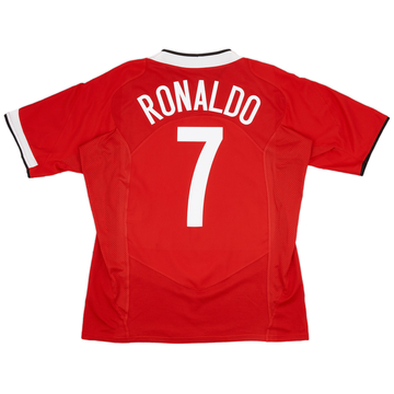 2004-06 Manchester United Home Shirt Ronaldo #7VS