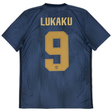2018-19 Manchester United Third Shirt Lukaku #9ES