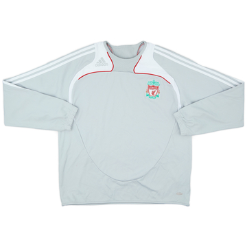 2008-09 Liverpool adidas Sweat Top - 6/10 - (L/XL)