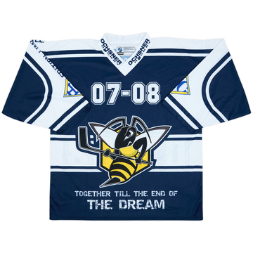 2007-08 HC La Chaux-de-Fonds Play-Off Ochsner Hockey Jersey - 9/10 - (XL)