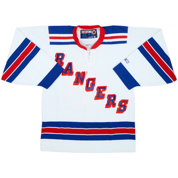 1999-00 New York Rangers Saz #28 CCM Home Jersey - 8/10 - (S)