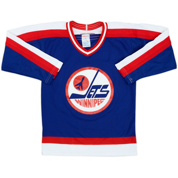 1980-90 Winnipeg Jets CCM Replica Away Jersey - 8/10 - (M.Boys)
