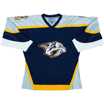 1998-99 Nashville Predators Starter Away Jersey - 8/10 - (L)