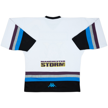 2000-01 Manchester Storm Kappa Home Jersey - 6/10 - (XL)