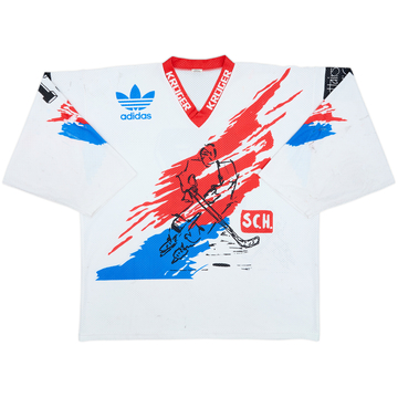 1990s adidas #17 Template Home Jersey - 3/10 - (XL)
