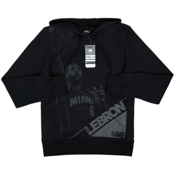 2011-12 Miami Heat LeBron James adidas Sudadera con capucha (S)