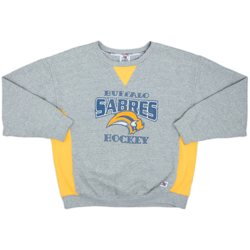 2006-10 Buffalo Sabres SportCo Authentic Sweat Top - 7/10 - (L)