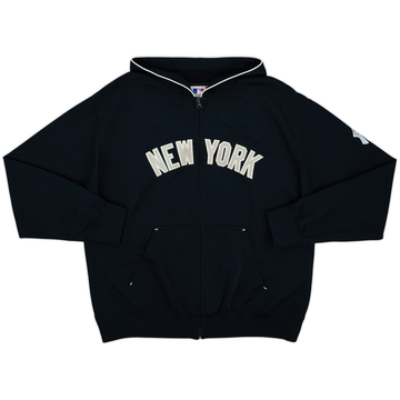 2000s New York Yankees Majestic Full-Zip Hooded Sweat Top - 6/10 - (XL)
