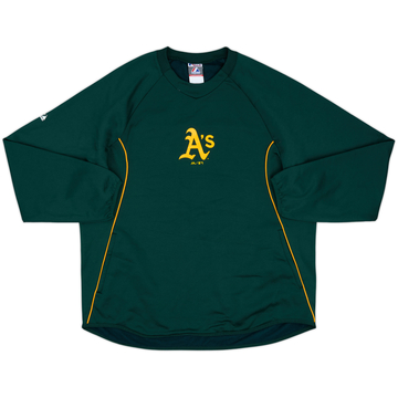 2012 Oakland Athletics Majestic Training Sweat Top - 9/10 - (M)