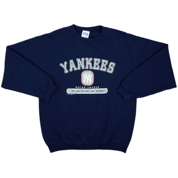 2001 New York Yankees Majestic Sweat Top - 9/10 - (M)