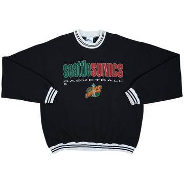 1995-99 Seattle SuperSonics Pro Player Sweat Top - 7/10 - (XL)