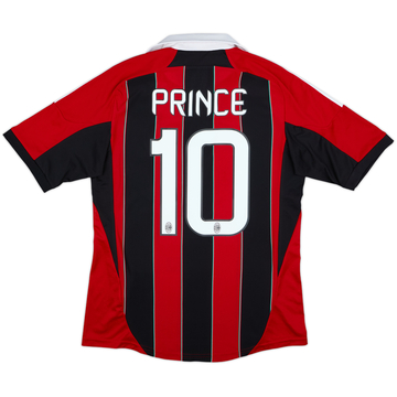 2012-13 AC Milan Home Shirt Prince #10 - 7/10 - (M)