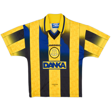 1996-97 Everton Away Shirt - 9/10 - (S.Boys)