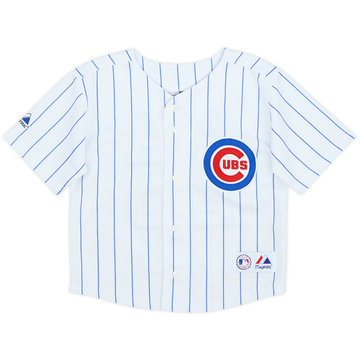 2004-08 Chicago Cubs Lee #25 Majestic Home Jersey - 7/10 - (3-4 Years)