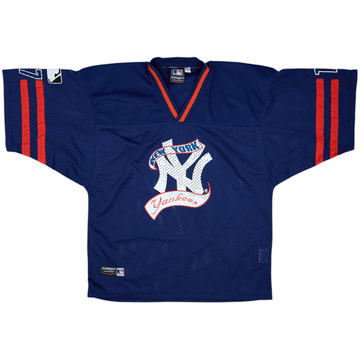 1990s New York Yankees #17 Campri Teamline Hockey Jersey - 9/10 - (L)