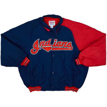 1990s Cleveland Indians Starter Chaqueta de dugout - 8/10 - (XXL)