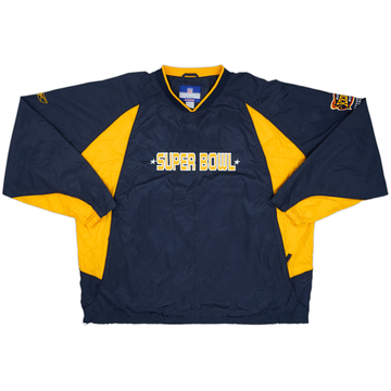 2004 Super Bowl XXXVIII Reebok Pullover Windbreaker Jacket - 9/10 - (XXL)
