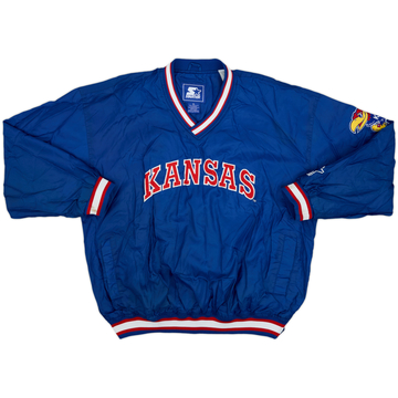Chaqueta cortavientos sin cierre Starter de los Kansas Jayhawks 1990s - 8/10 - (XL)