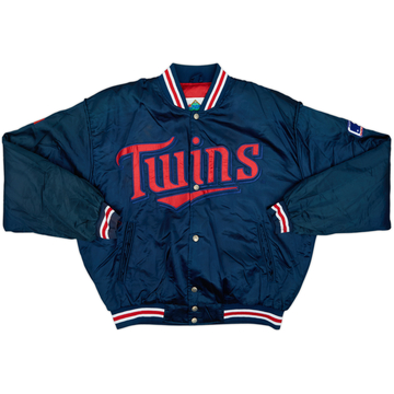 1990s Minnesota Twins Campri Teamline Satin Varsity Jacket - 9/10 - (M)