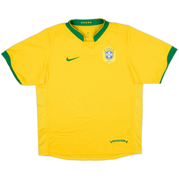 2006-08 Brazil Home Shirt - 7/10 - (Women's M)
