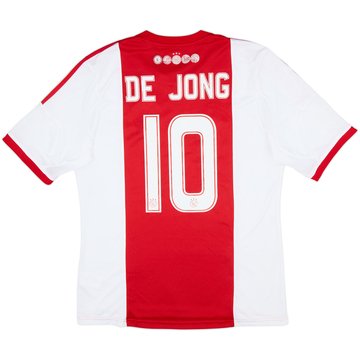 Camiseta de local del Ajax 2013-14 De Jong #10 - 6/10 - (L)